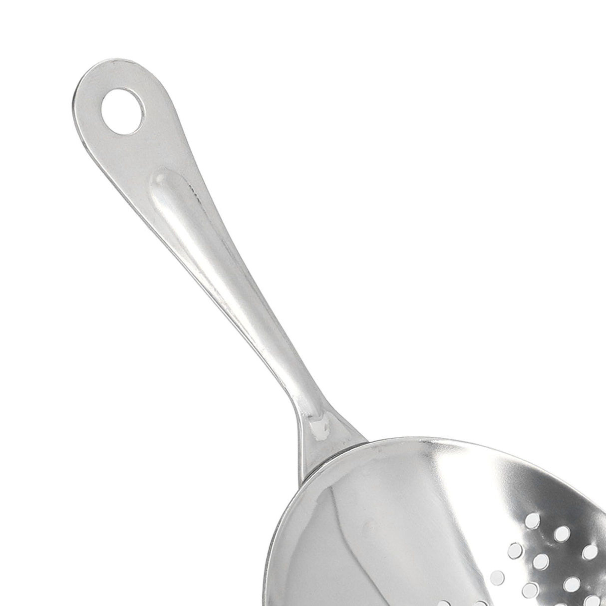 Cocktail Strainer Professional Stainless Steel Shell Cocktail Strainer for Bar Club Restaurant Silver