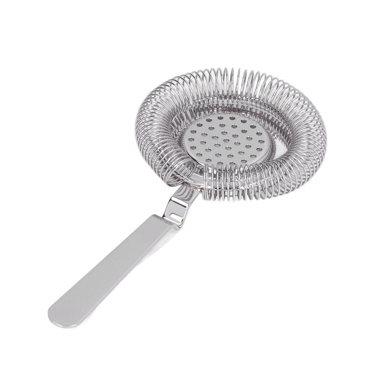Bar Strainer Fine Filtering Professional Stainless Steel Cocktail Strainer for Bartending Restaurant Party Silver