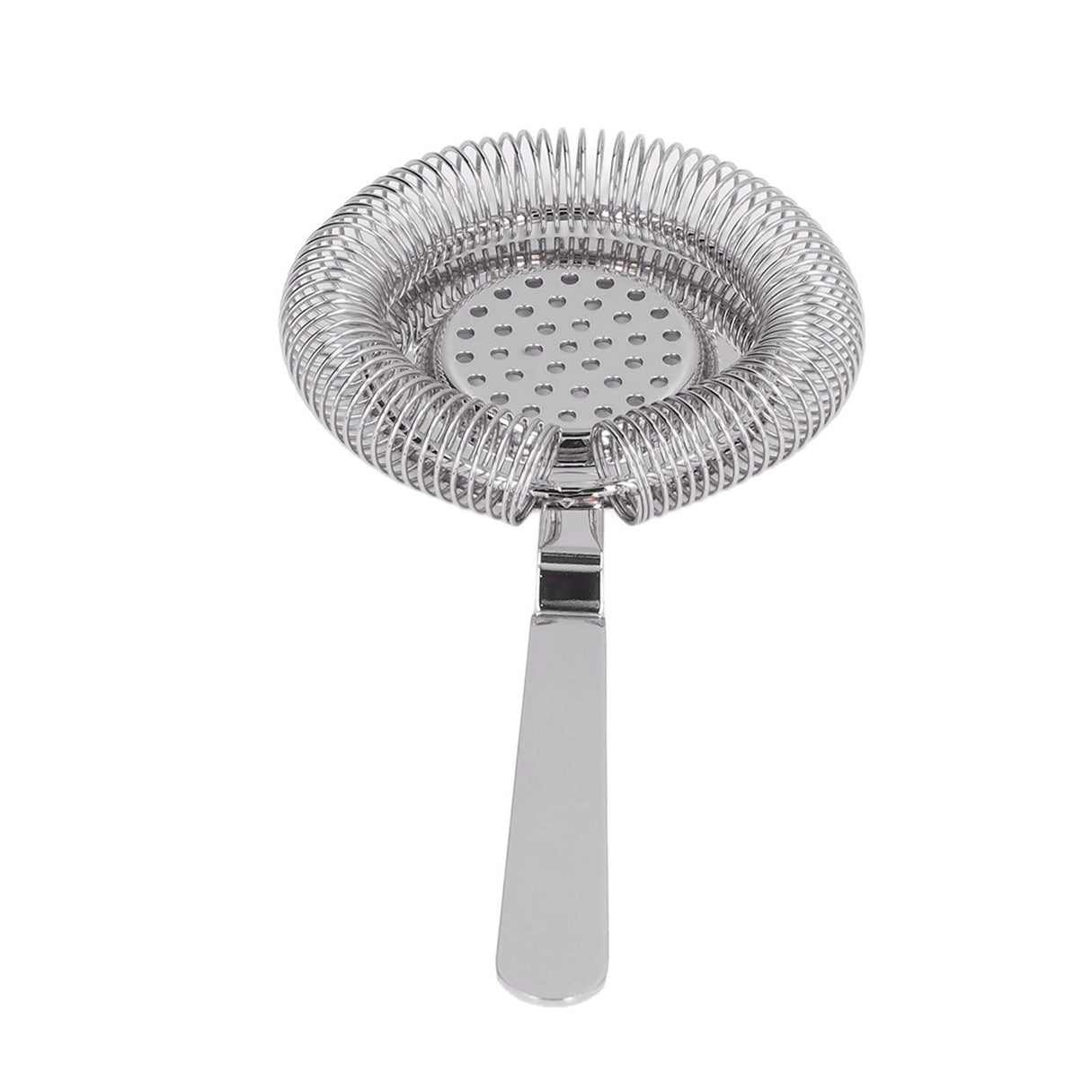 Bar Strainer Fine Filtering Professional Stainless Steel Cocktail Strainer for Bartending Restaurant Party Silver