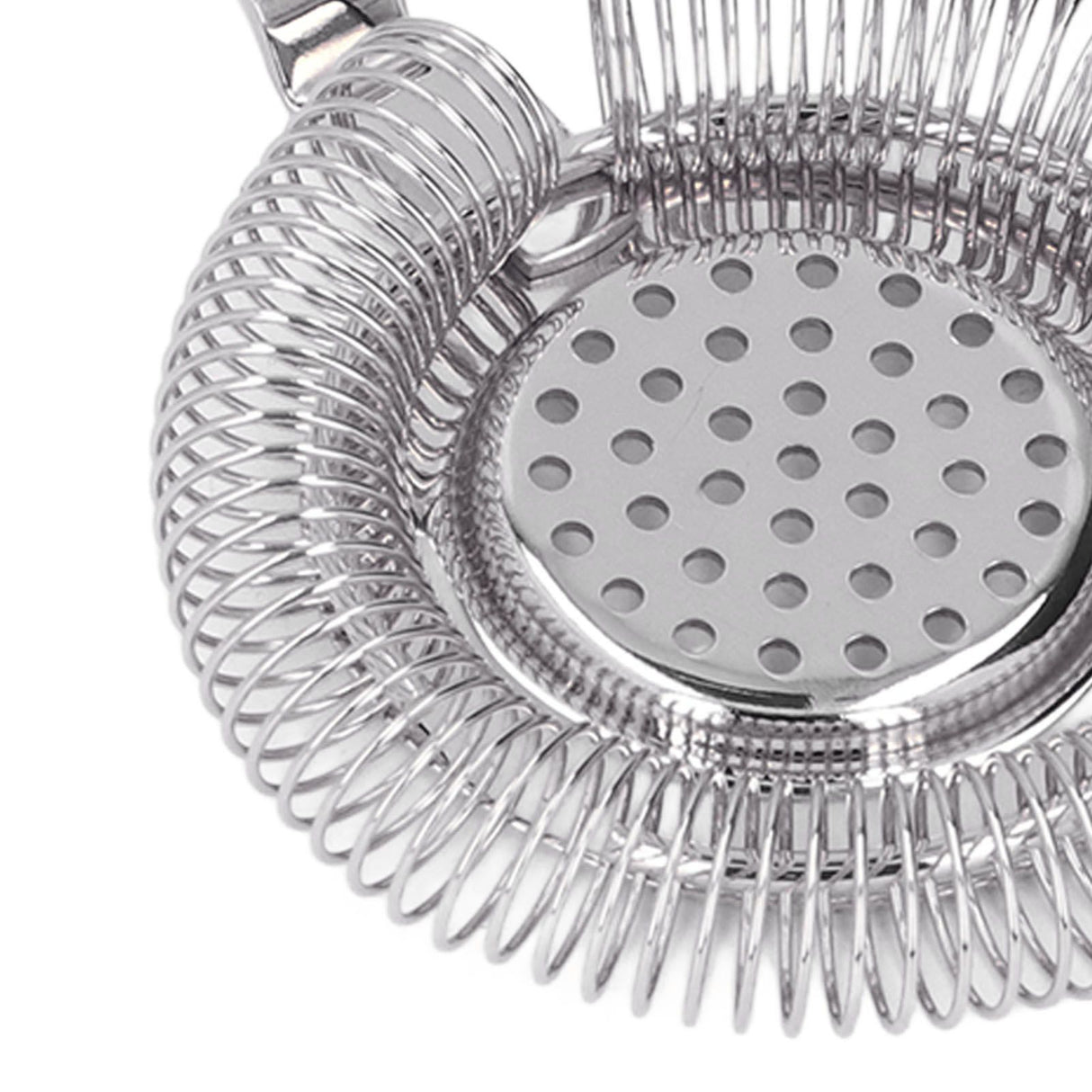 Bar Strainer Fine Filtering Professional Stainless Steel Cocktail Strainer for Bartending Restaurant Party Silver