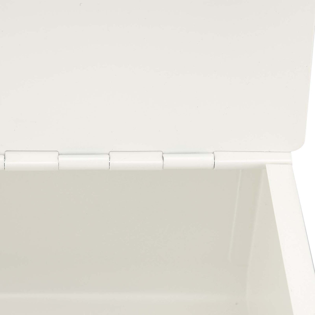 Bread Bin Large Capacity Save Countertop Space Bread Storage Container with Clamshell Door for Home Kitchen Office White