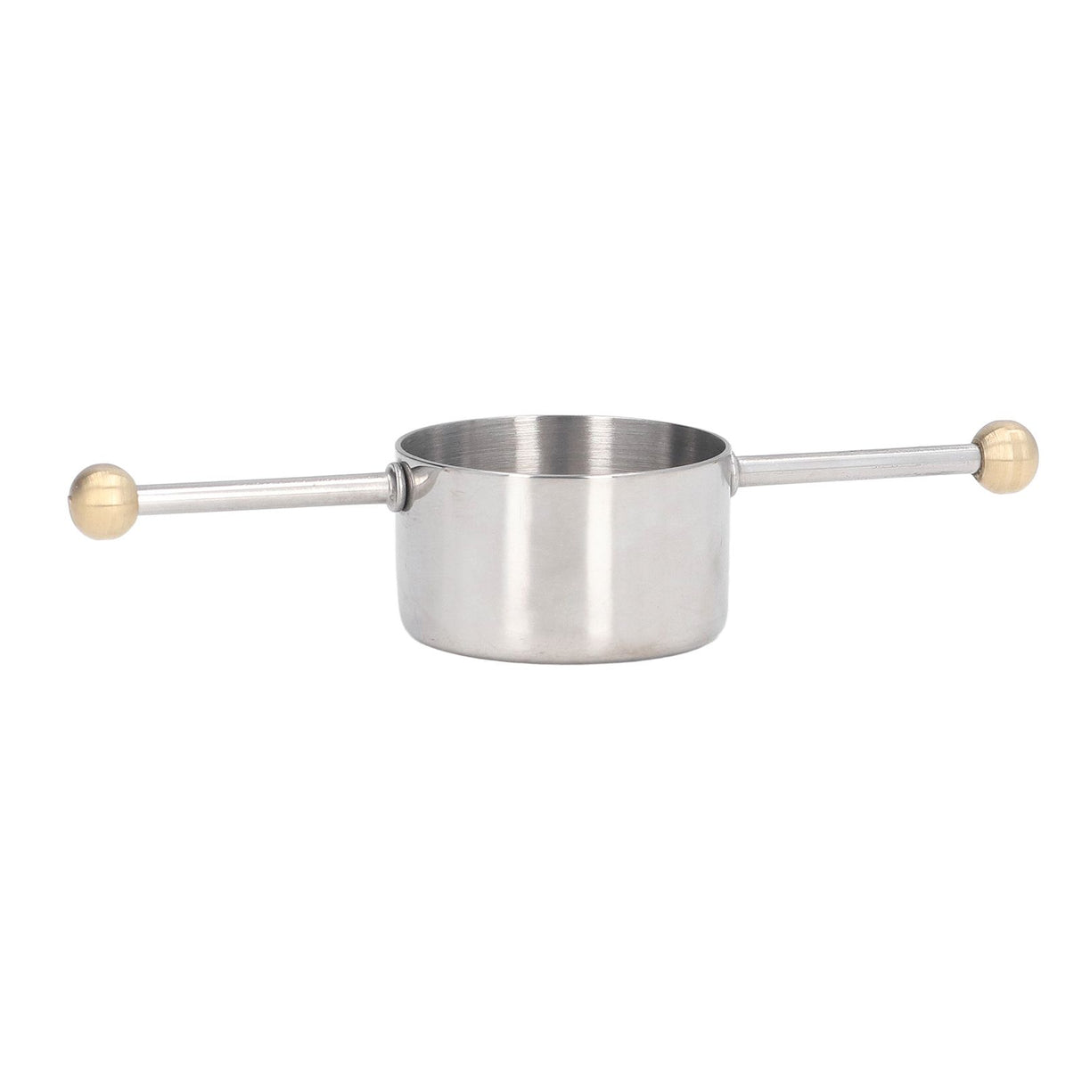 Stainless Steel Measuring Cup Multipurpose Double Ball Bartending Measuring Cup for Home Bar