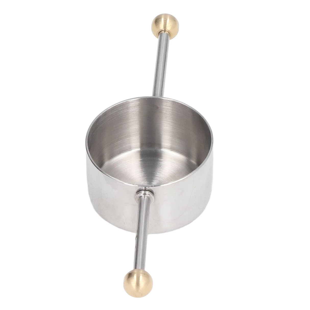 Stainless Steel Measuring Cup Multipurpose Double Ball Bartending Measuring Cup for Home Bar