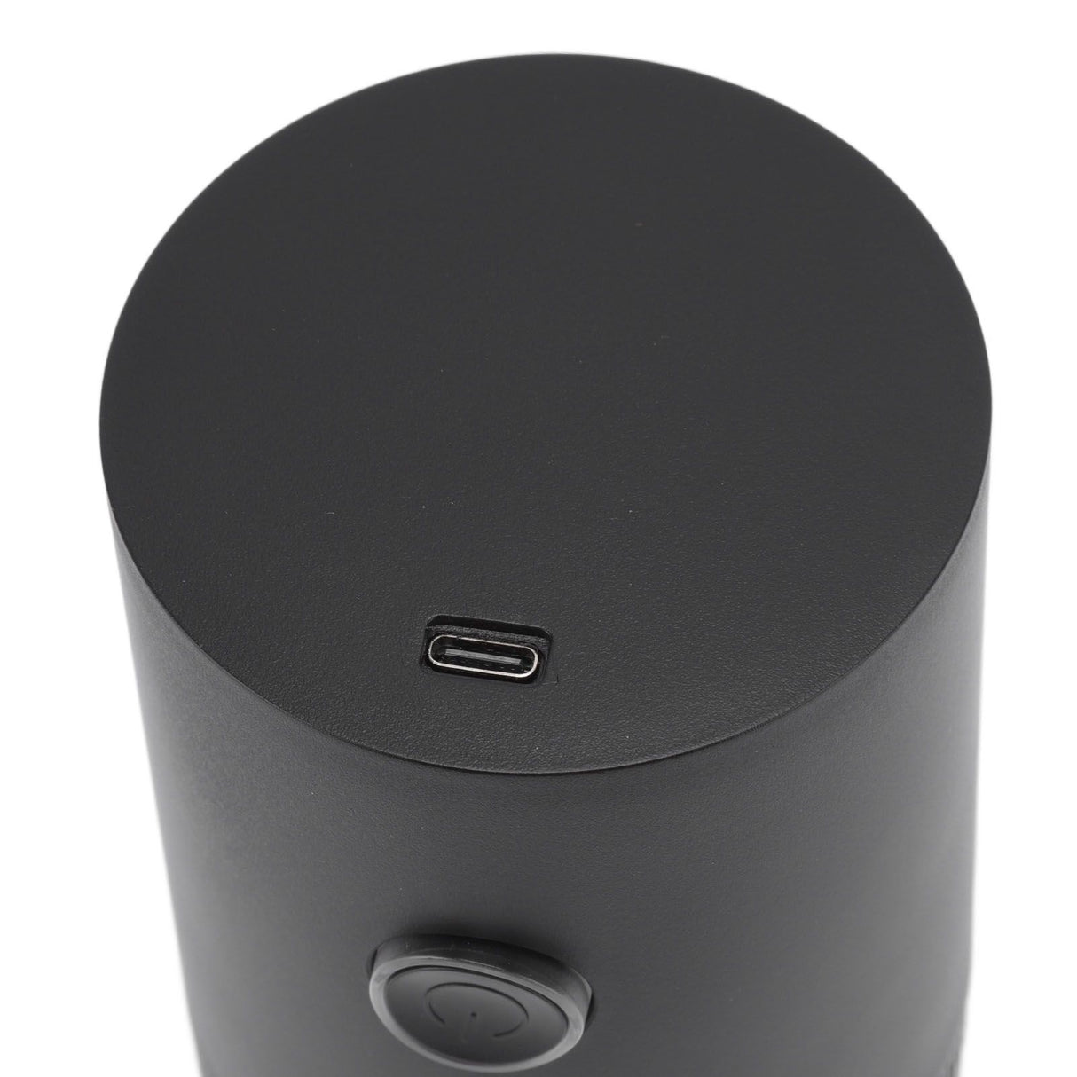 Electric Coffee Grinder USB Charging Black Simple Operation Coffee Bean Grinder for Home Camping Travel 3.7V 13W
