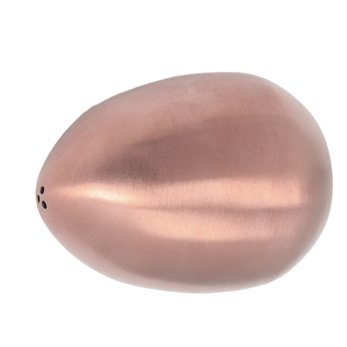Egg Spice Shaker Stainless Steel Egg Shaped Pepper Shaker for Outdoor Barbecue Restaurant Banquet Party Rose Gold