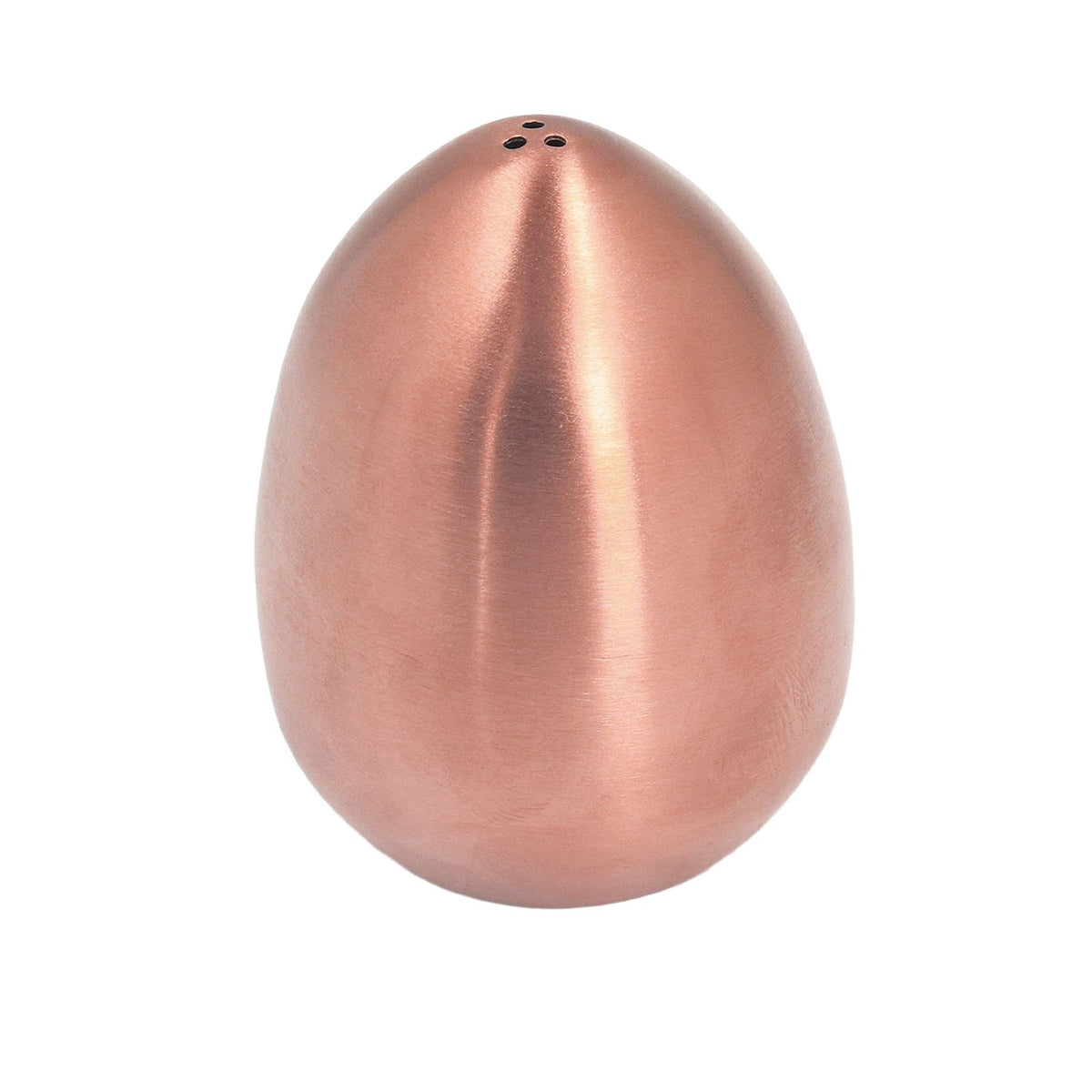 Egg Spice Shaker Stainless Steel Egg Shaped Pepper Shaker for Outdoor Barbecue Restaurant Banquet Party Rose Gold