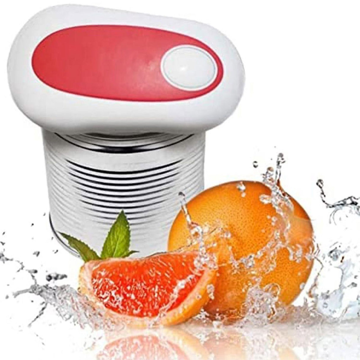 Electric Can Opener One Tuch Operation Portable Automatic Can Opener Battery Powered Can Opener for Kitchen for Seniors