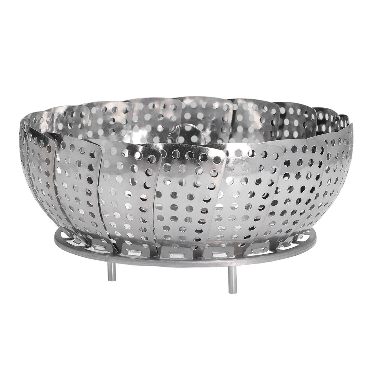 Steaming Plate Detachable Handle Design Retractable Stainless Steel Corrosion Resistant Food Steaming Tray