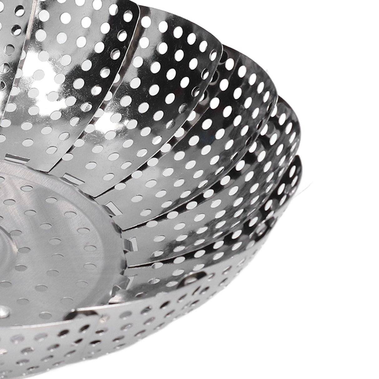 Steaming Plate Detachable Handle Design Retractable Stainless Steel Corrosion Resistant Food Steaming Tray
