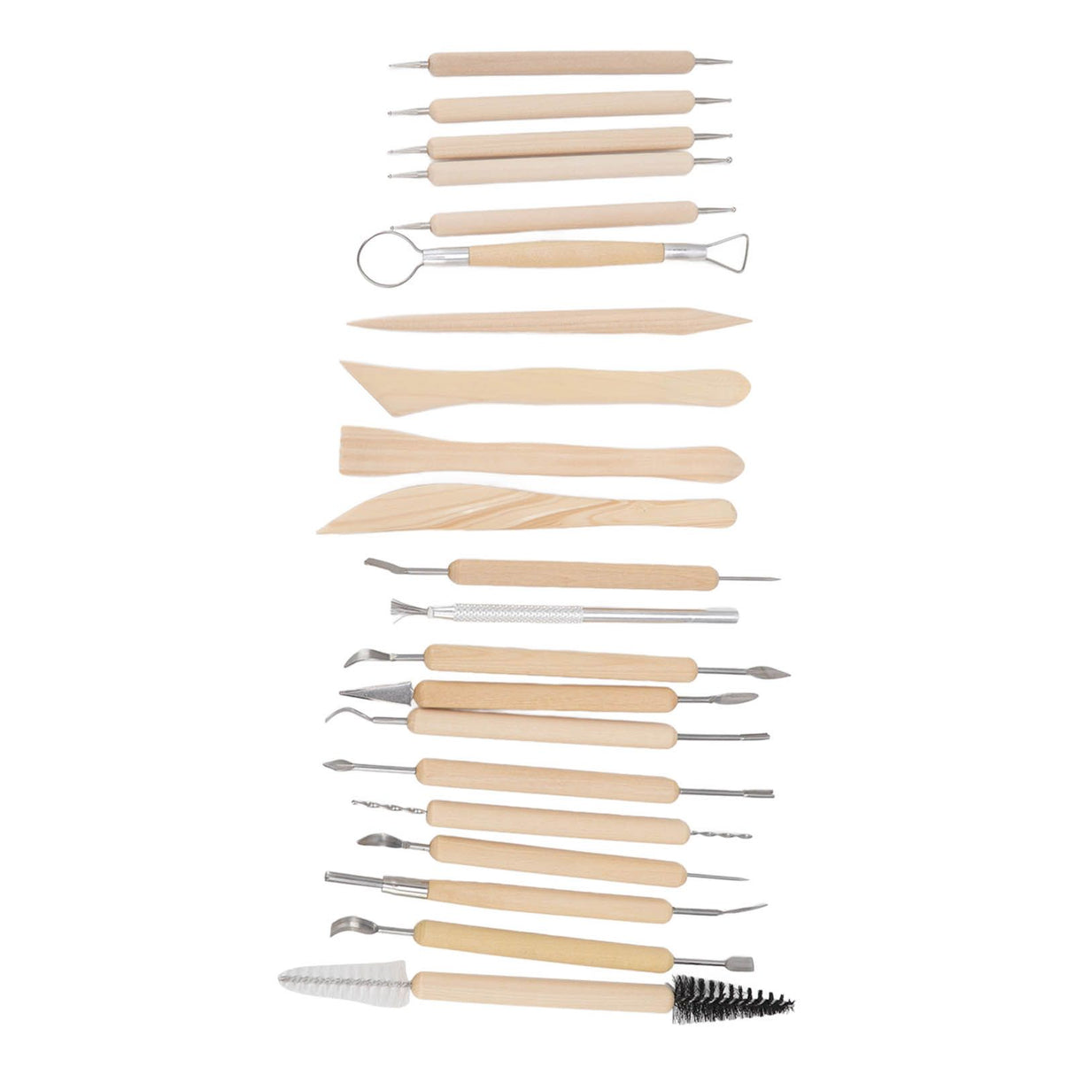 21pcs Polymer Clay Tools Polymer Clay Sculpting Tools with Storage Bag for Beginners Professionals
