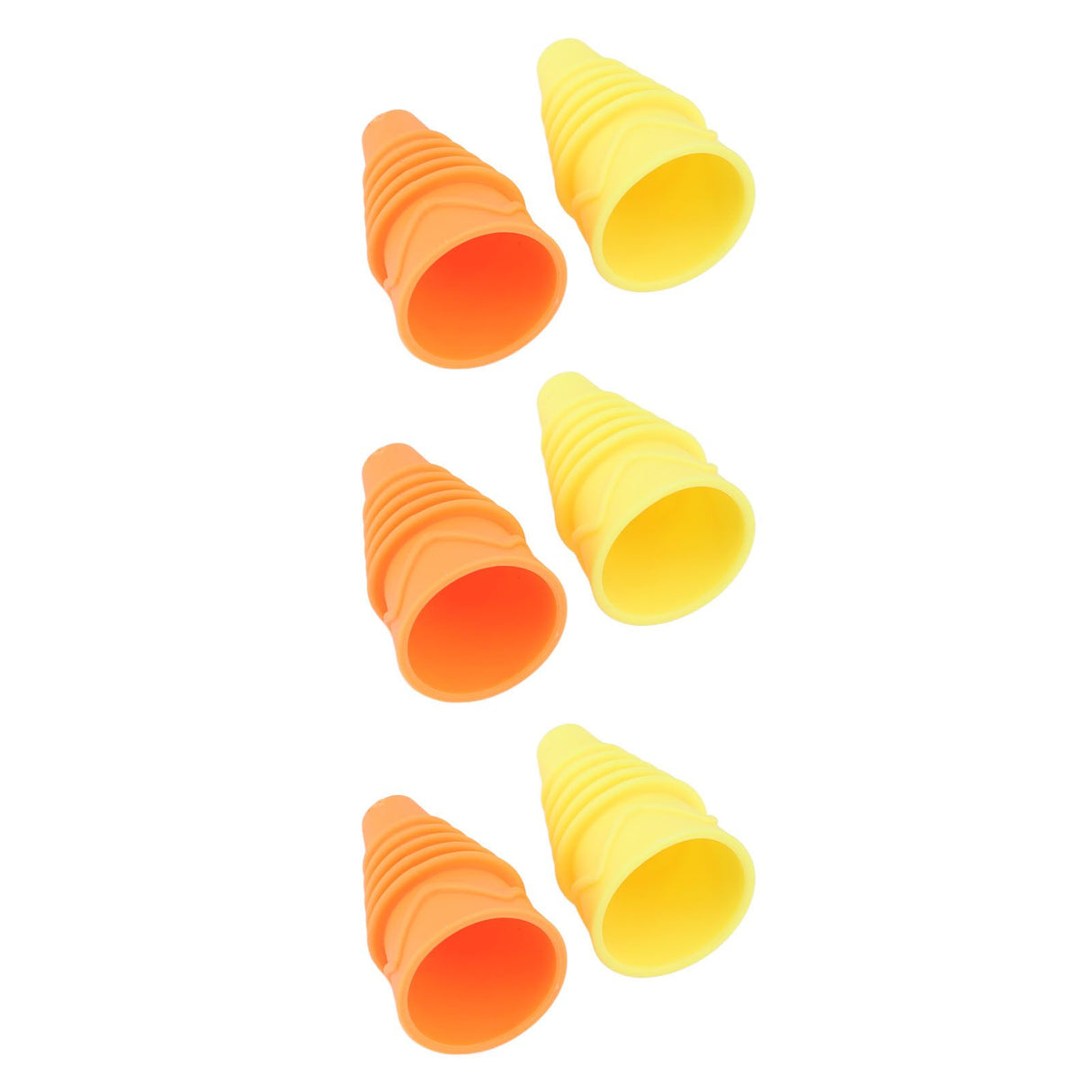 6PCS Fly Trap Funnel Reusable Flexible Silicone Flytrap Funnel Home Garden Kitchen Flytrap for Water Bottles