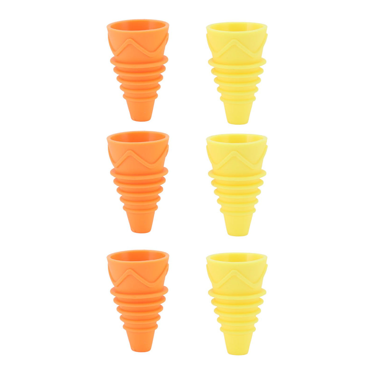 6PCS Fly Trap Funnel Reusable Flexible Silicone Flytrap Funnel Home Garden Kitchen Flytrap for Water Bottles