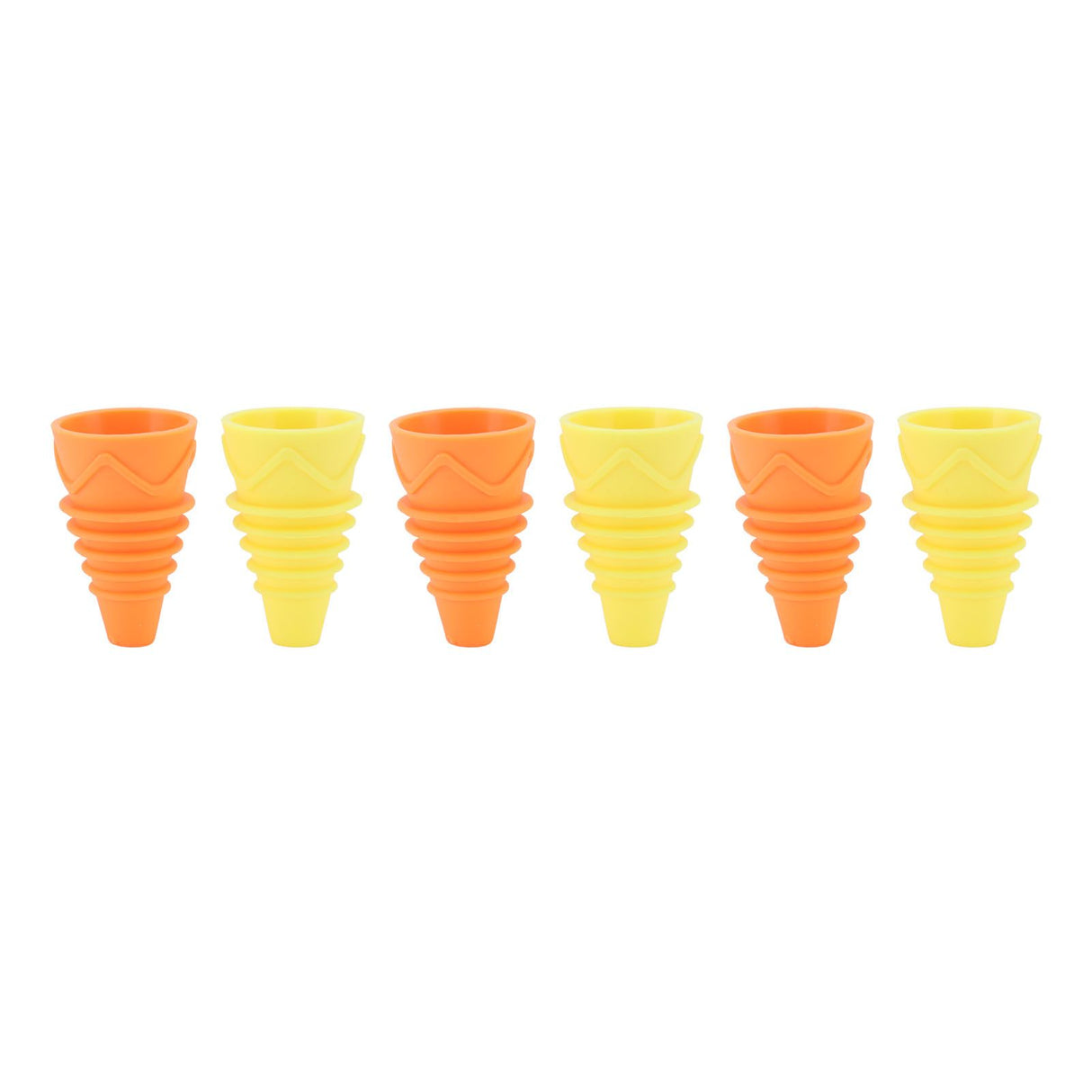 6PCS Fly Trap Funnel Reusable Flexible Silicone Flytrap Funnel Home Garden Kitchen Flytrap for Water Bottles