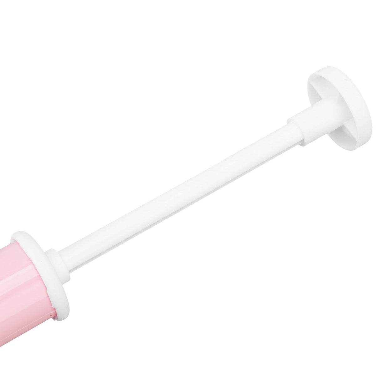 Manual Cake Airbrush DIY Multiple Colors Leakage Proof Plastic Cake Airbrush Pump with Transparent Tank for Cake Pink