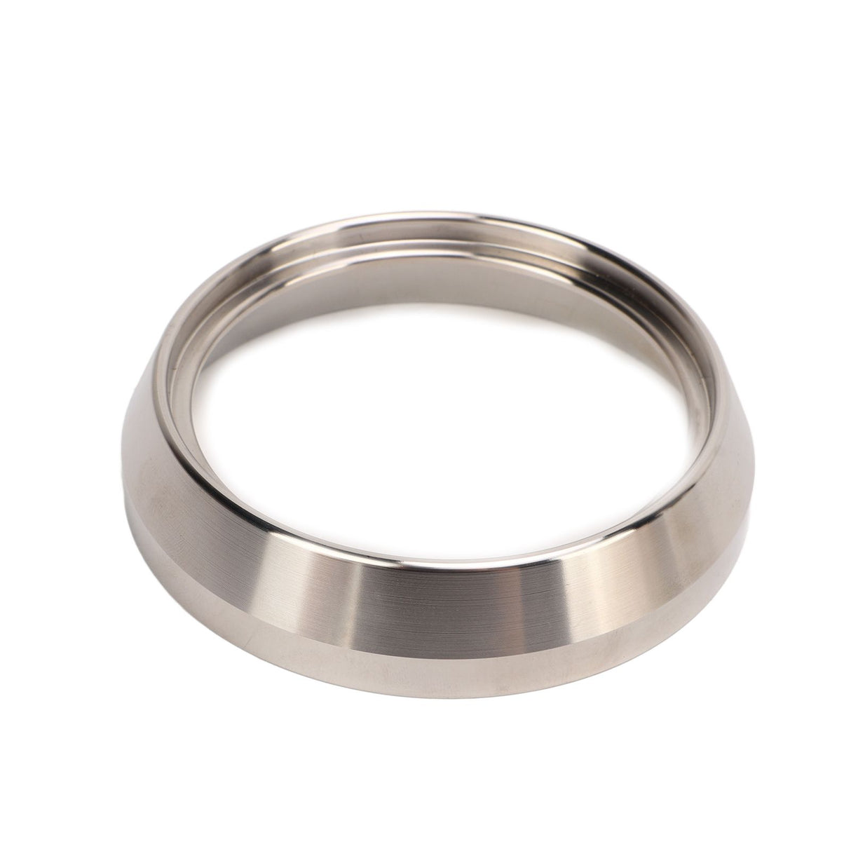 58mm Dosing Funnel Anti Flying Powder Stainless Steel Dosing Rings for Household Coffee Shop