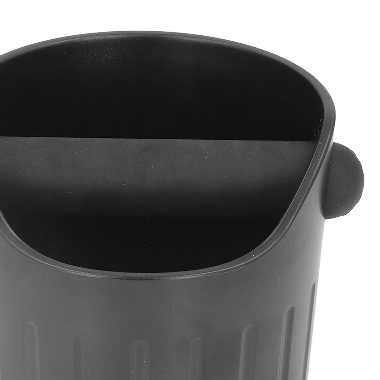 Coffee Grounds Bucket Portable ABS Coffee Knock Box with Skid Resistance Rubber Mat for Home Cafe Bar