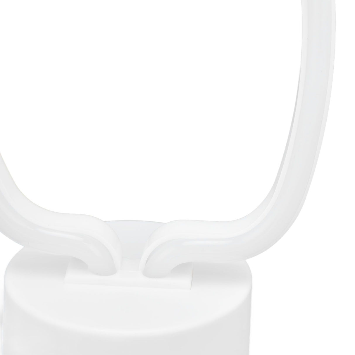 Neon Night Light Battery Powered Removable Base 20000 Hours Lamp Life Green Warm Light for Home