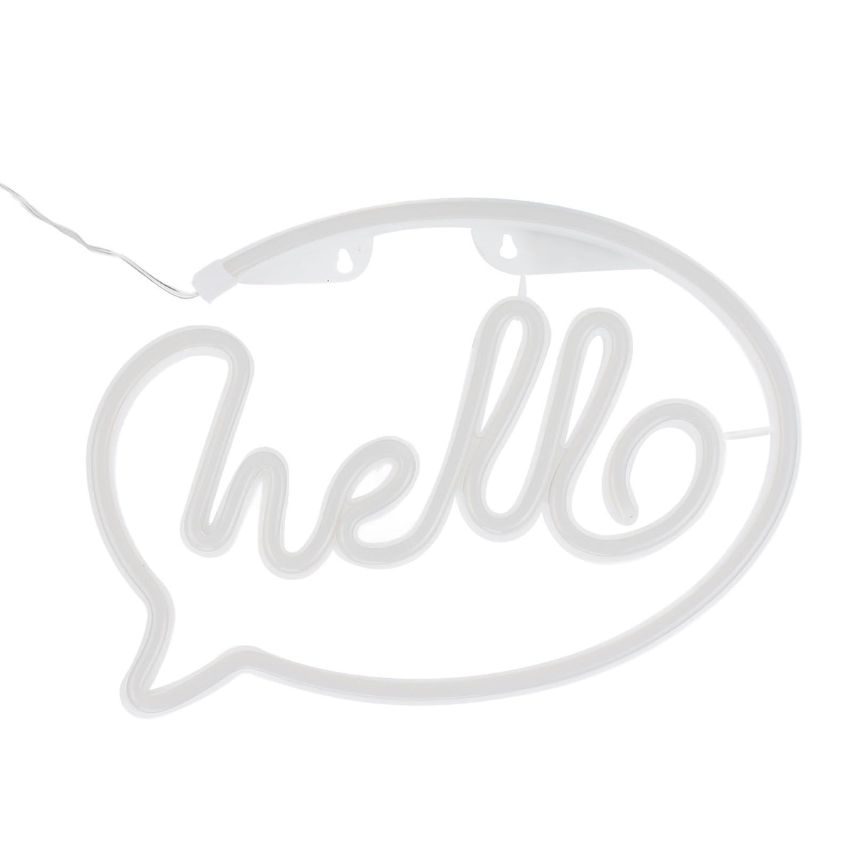 Neon Light USB Powered Battery Operated Hello LED Neon Sign for Restaurant Decoration Bar Decoration 5V