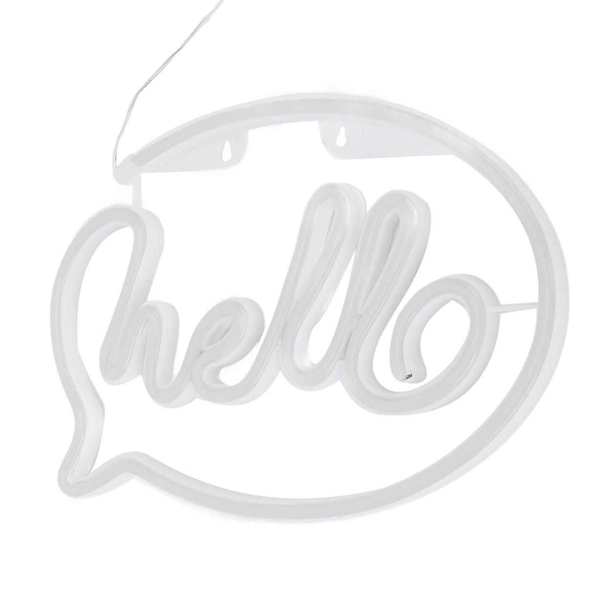 Neon Light USB Powered Battery Operated Hello LED Neon Sign for Restaurant Decoration Bar Decoration 5V