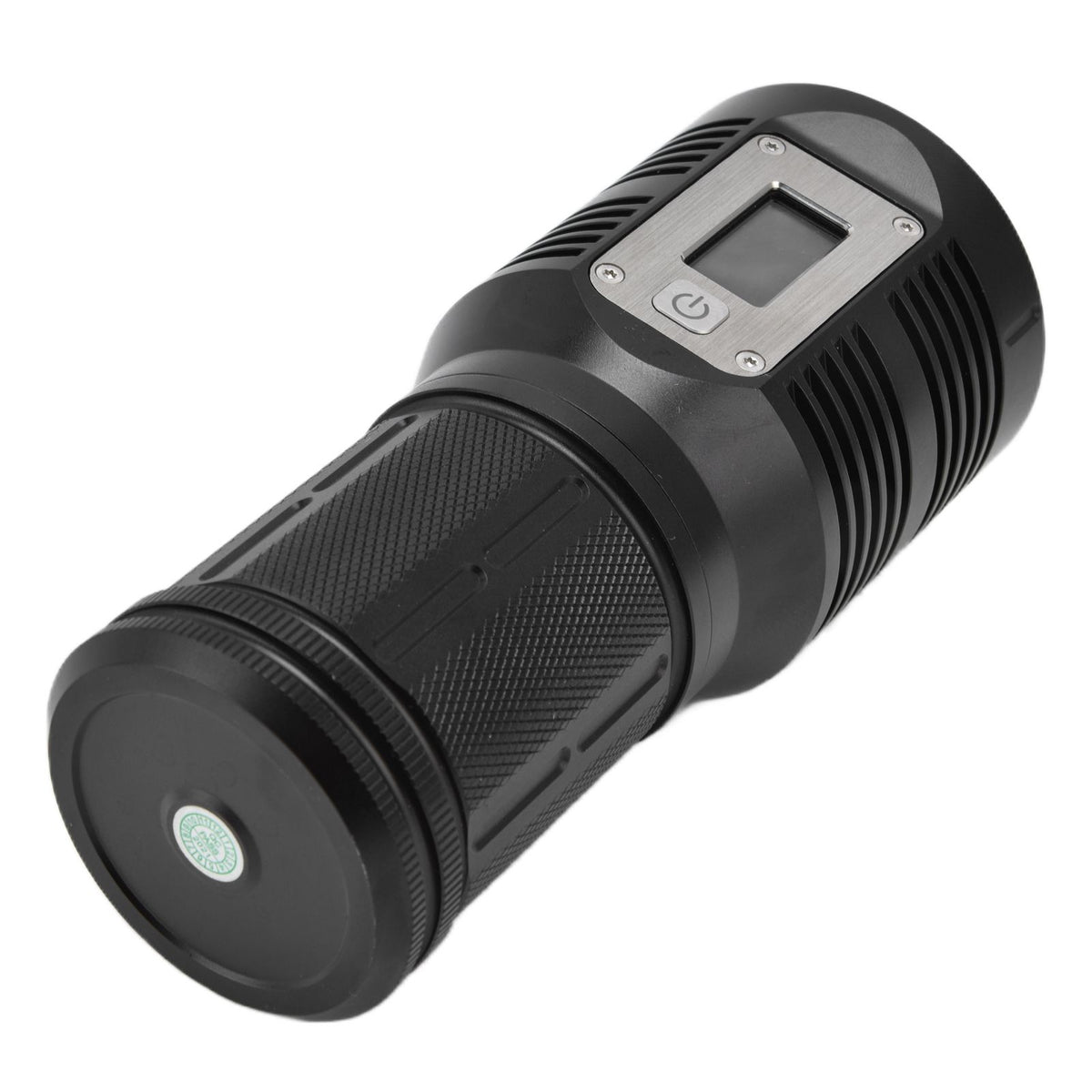 Strong Light Flashlight Digital Display Rainproof Rechargeable Flashlight for Camping Emergency Lighting Work