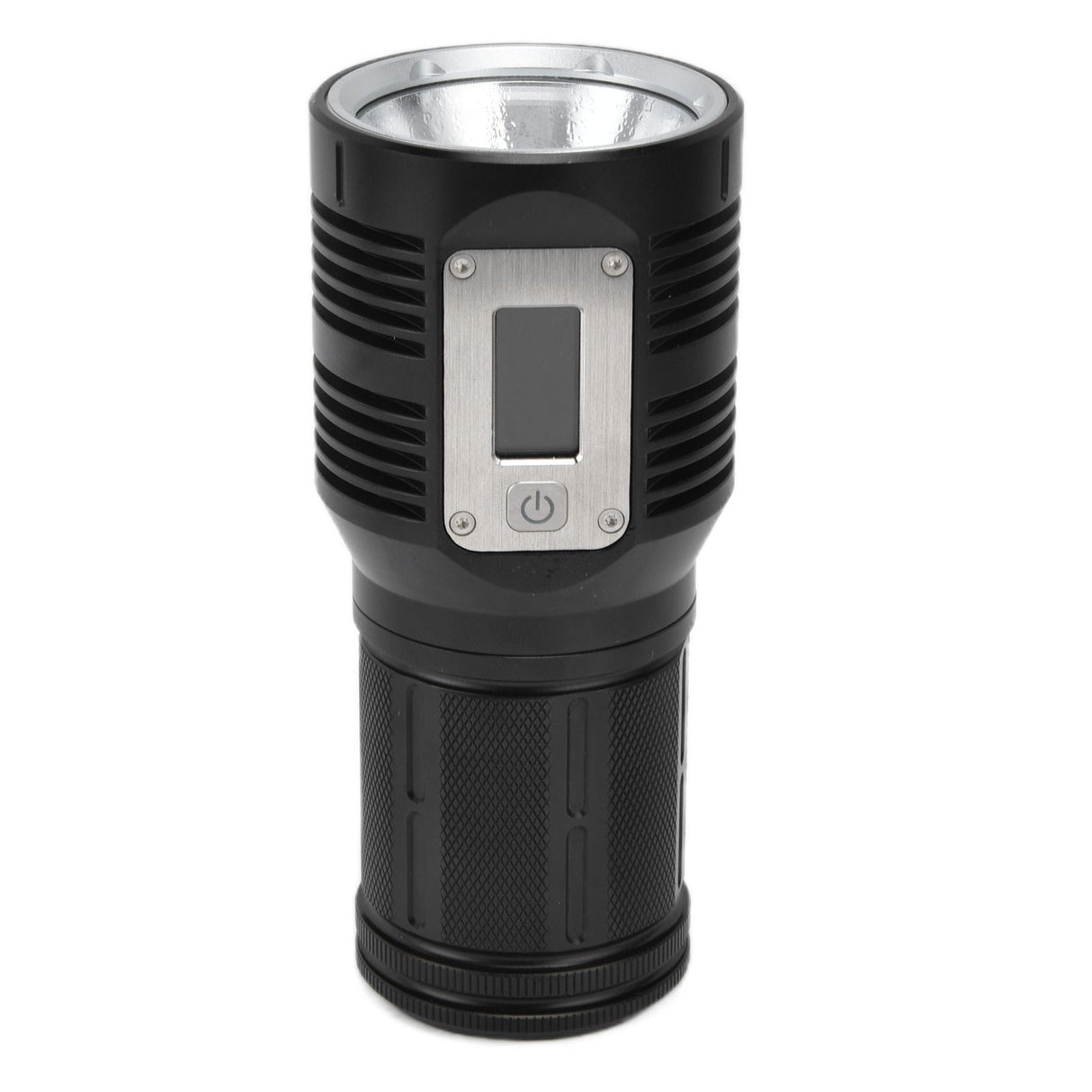Strong Light Flashlight Digital Display Rainproof Rechargeable Flashlight for Camping Emergency Lighting Work