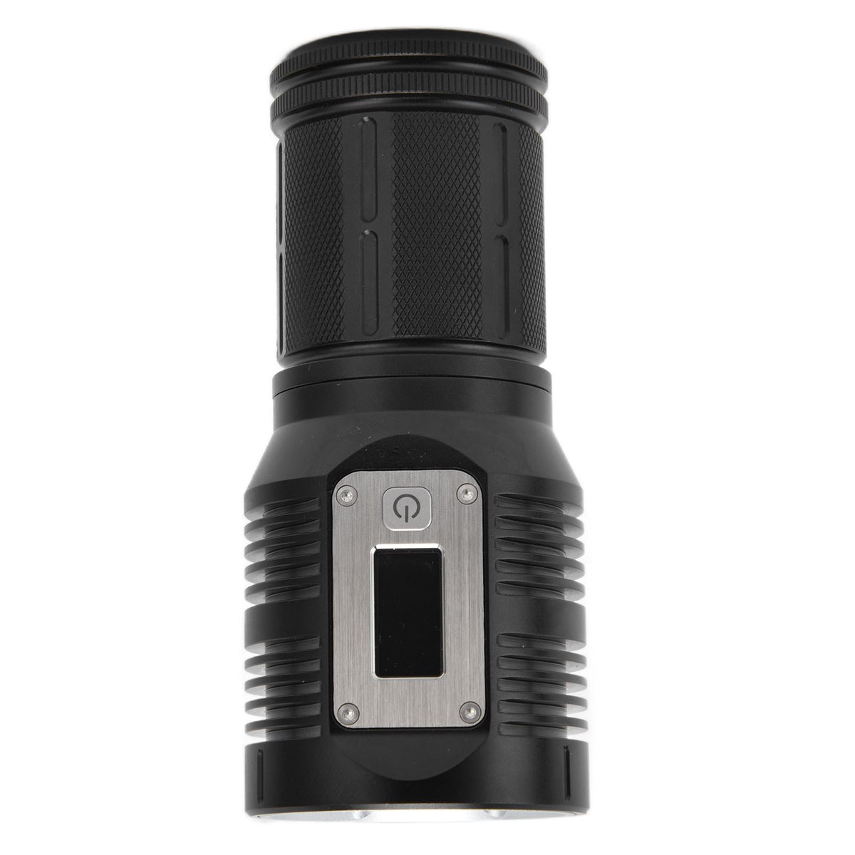 Strong Light Flashlight Digital Display Rainproof Rechargeable Flashlight for Camping Emergency Lighting Work