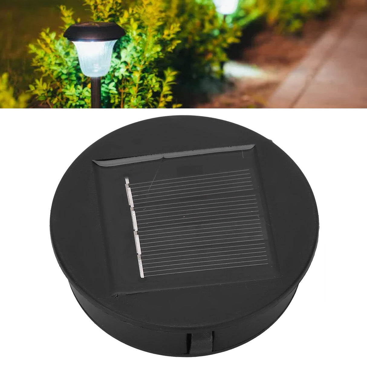 Solar Lights Replacement Top 7lm LED Solar Replacement Top for Outdoor Hanging Lanterns