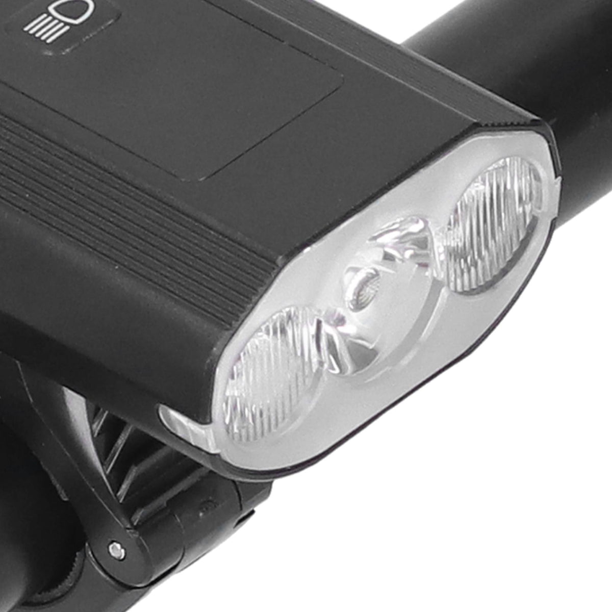 3LED Bike Light Adjustable Waterproof Bicycle Headlight with Battery Display USB Charging for Road Mountain