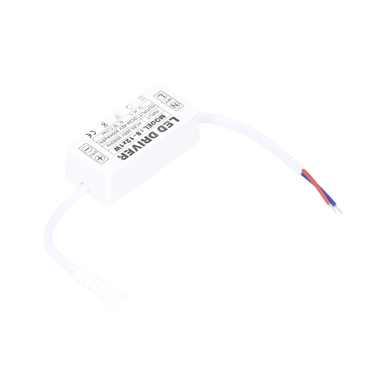 LED Driver 300mA Constant Current Transformer DC24‑42V Lamp Power Supply Driver AC85‑265V