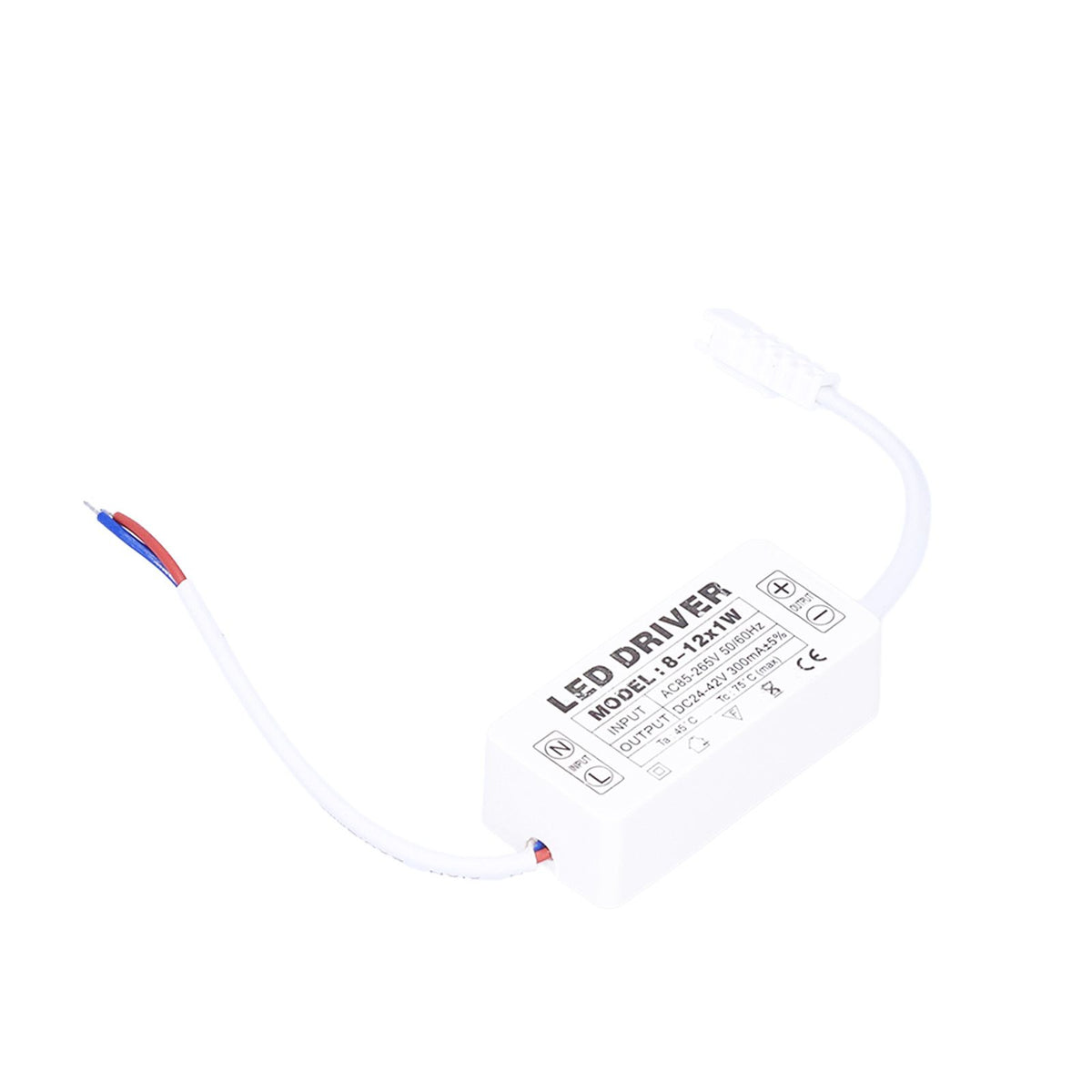 LED Driver 300mA Constant Current Transformer DC24‑42V Lamp Power Supply Driver AC85‑265V