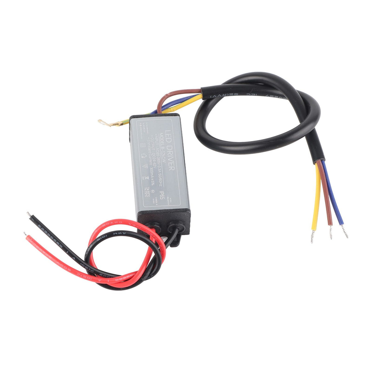 LED Driver 300mA AC95‑265V DC24‑42V Lamp Power Transformer IP65 Waterproof for G4 MR11 MR16 Lights