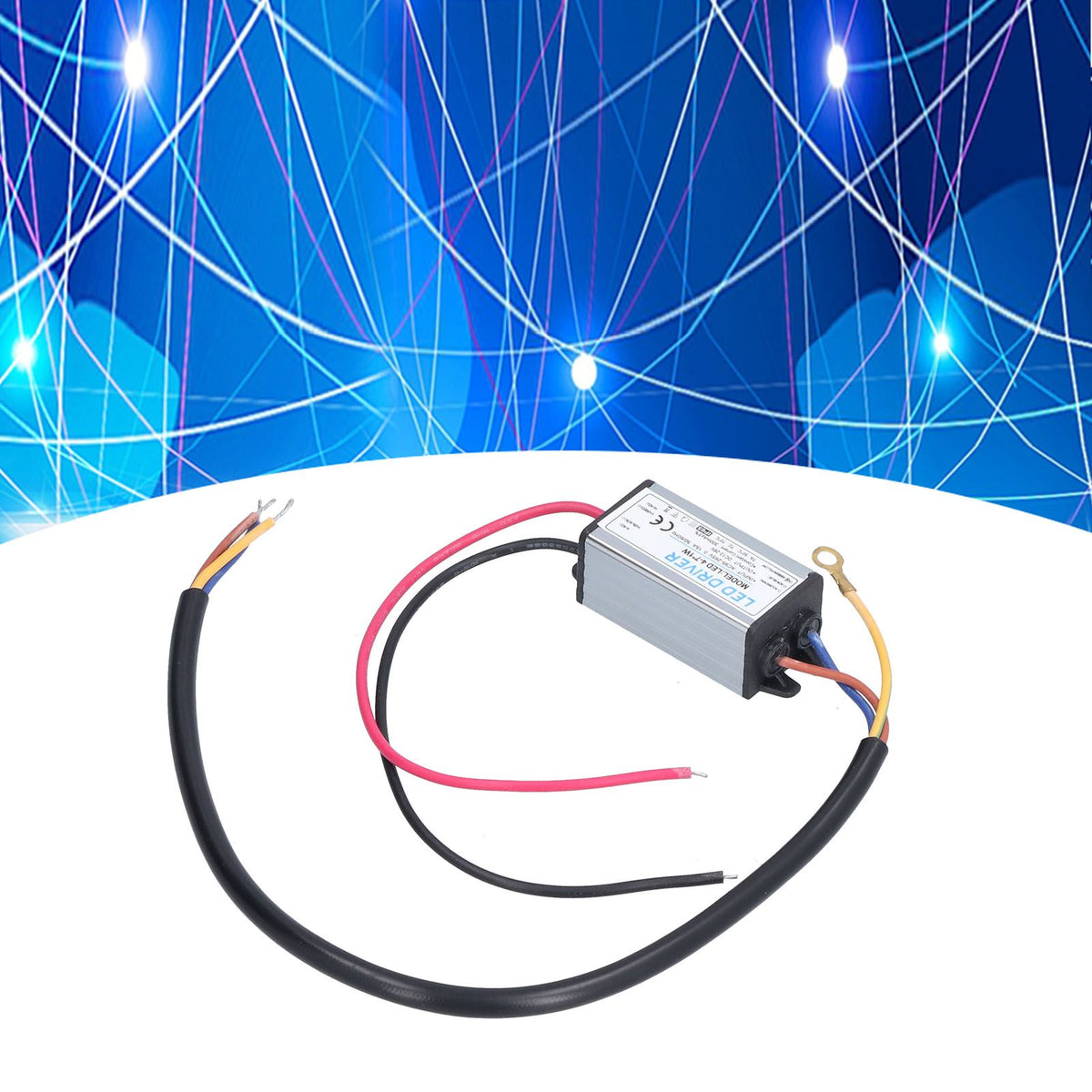 LED Driver AC 95‑265V to DC 12‑26V 300mA Power Supply Lighting Transformer IP65 Protection