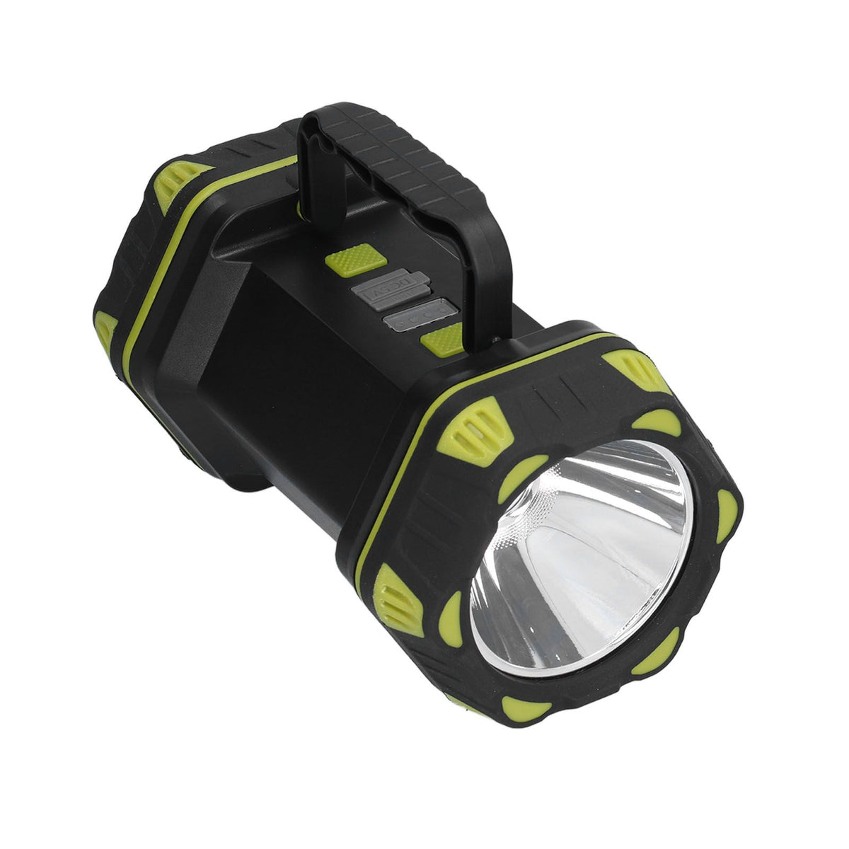 Handheld Flashlight 8 Gears Modes Adjustable Waterproof Rechargeable LED Flashlight with USB Cable for Outdoor Home