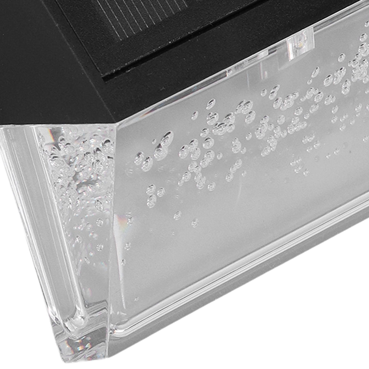 Solar Deck Lights Energy Saving Eco Friendly Warm Light RGB Intelligent Control IP56 Waterproof Fence Lights