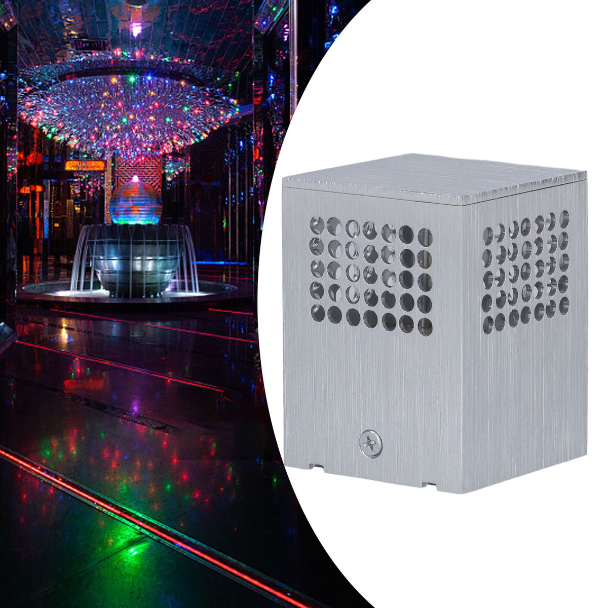LED RGB Wall Lamp 3W KTV Indoor Wall Decoration Lamp for Corridor Aisle Bedside Background 85‑265V