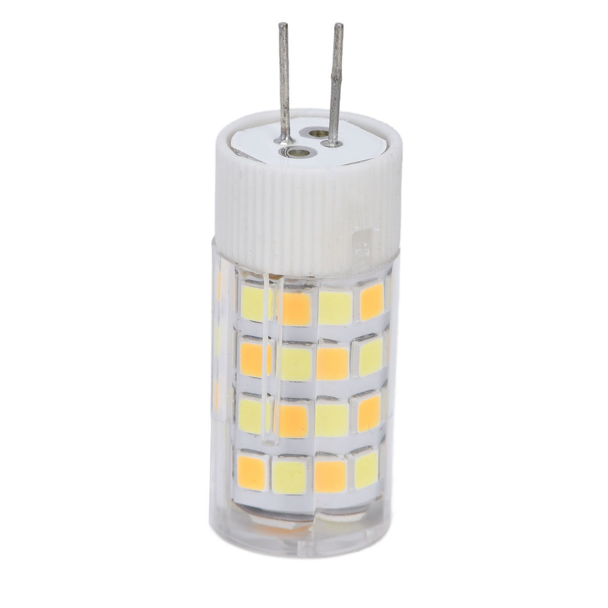 6PCS G4 Light Bulb 3 Light Color 220V Small Ceiling Lamp Bulb Wall Lamp Bulb for Home OfficeG4 5W 52LED