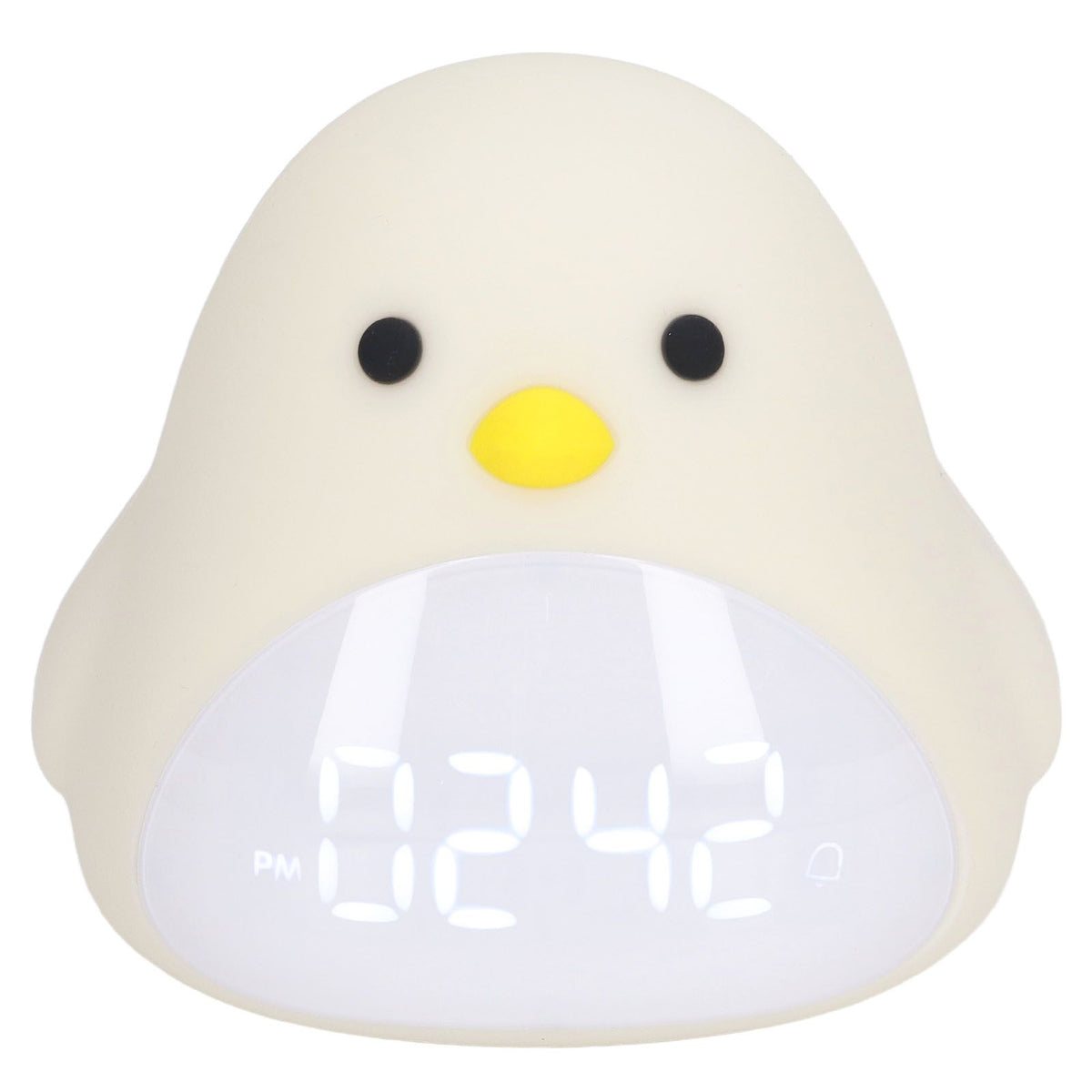Cute Bird Alarm Clock Light LED Night Lamp USB Charging Cartoon Clock Night Light for Bedroom