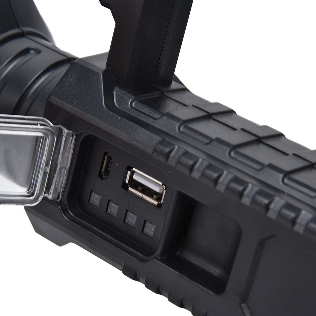 P50 Super Bright LED Searchlight Dual Light Source USB Rechargeable Waterproof Spotlight for Adventure Tourism