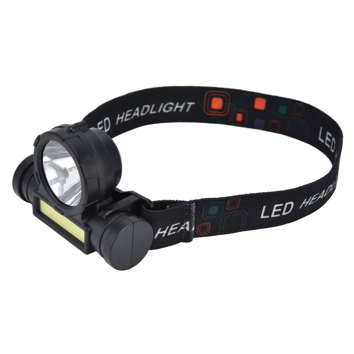 Headlamp LED COB Dual Use Adjustable USB Rechargeable Waterproof LED Headlamp for Outdoor Camping Hunting Fishing