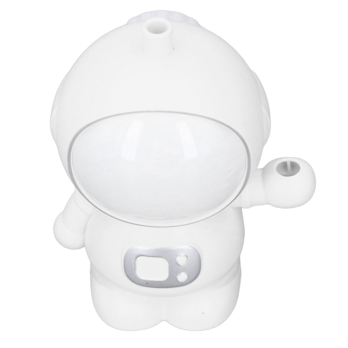 LED Desk Lamp 2 Lighting Modes Eye Protection USB Charging Astronaut Night Light with Pencil Sharpener for Home DeskWhite