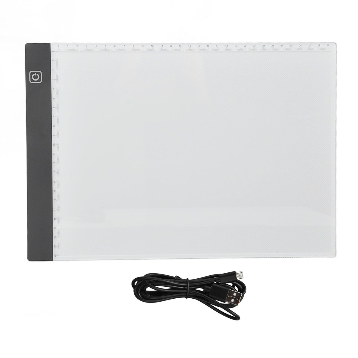 5V USB A4 Copy Board 3 Levels Dimming Touch Control LED Drawing Pad with Scale 300‑350LM