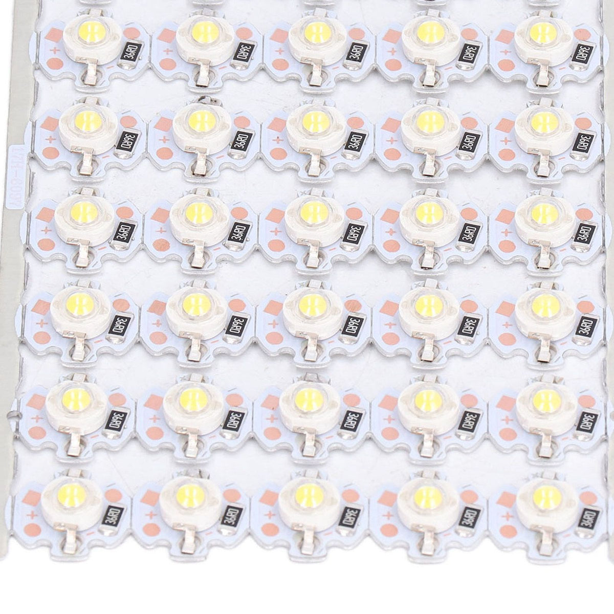 LED Chip Bulb High Brightness Energy Saving DIY Lamp Beads with Aluminum Plate for 1W 12V Headlights Cabinet LightsNatural Light