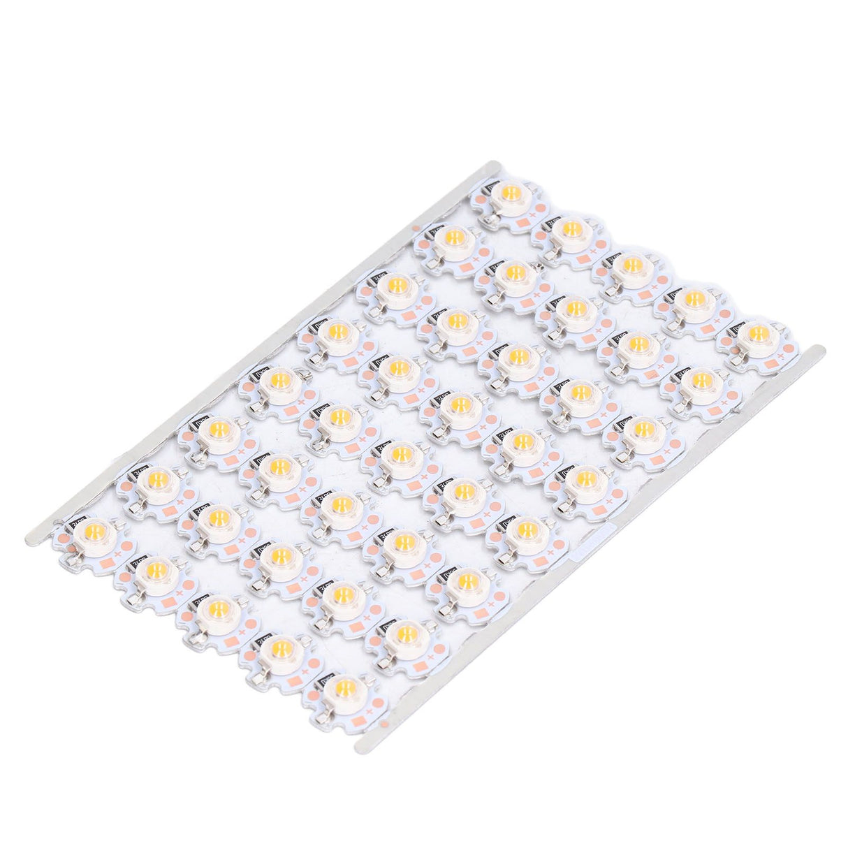 LED Chip Bulb High Brightness Energy Saving DIY Lamp Beads with Aluminum Plate for 1W 12V Headlights Cabinet LightsPink Light