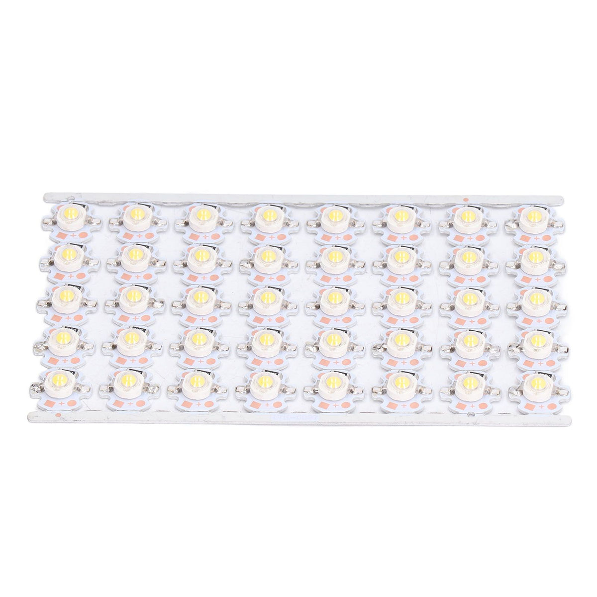 LED Chip Bulb High Brightness Energy Saving DIY Lamp Beads with Aluminum Plate for 1W 12V Headlights Cabinet LightsWarm Light