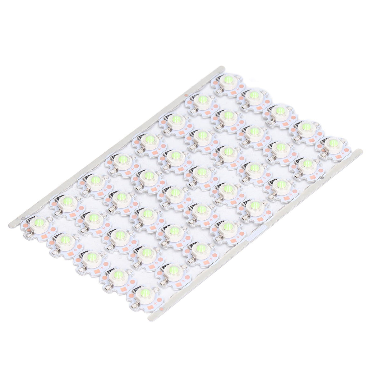 LED Chip Bulb High Brightness Energy Saving DIY Lamp Beads with Aluminum Plate for 1W 12V Headlights Cabinet LightsGreen Light