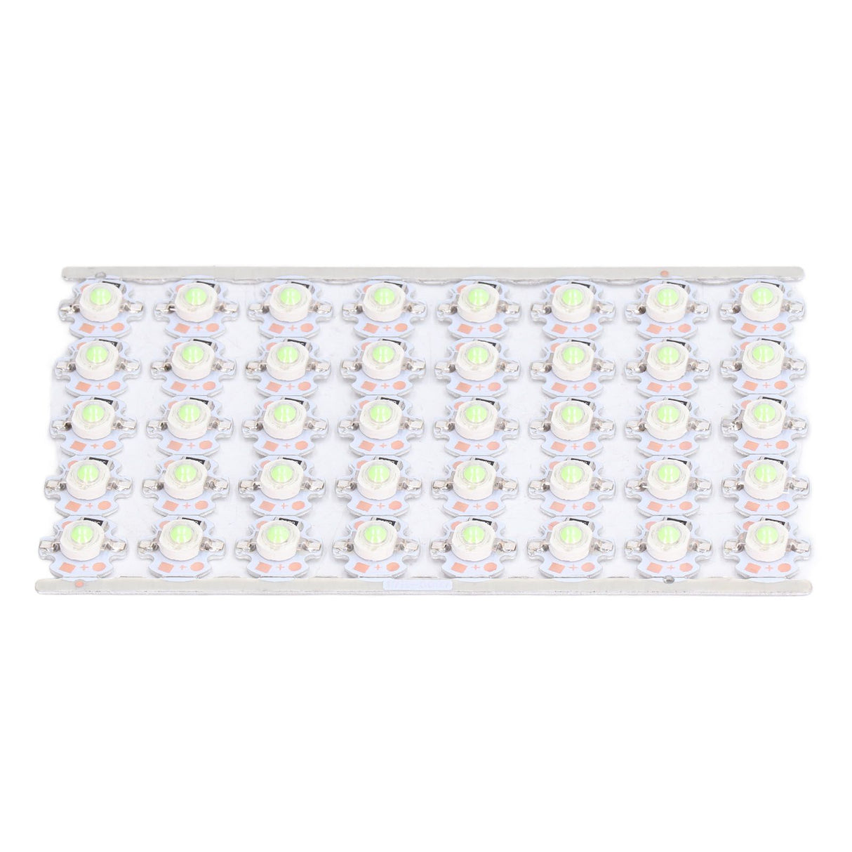 LED Chip Bulb High Brightness Energy Saving DIY Lamp Beads with Aluminum Plate for 1W 12V Headlights Cabinet LightsGreen Light