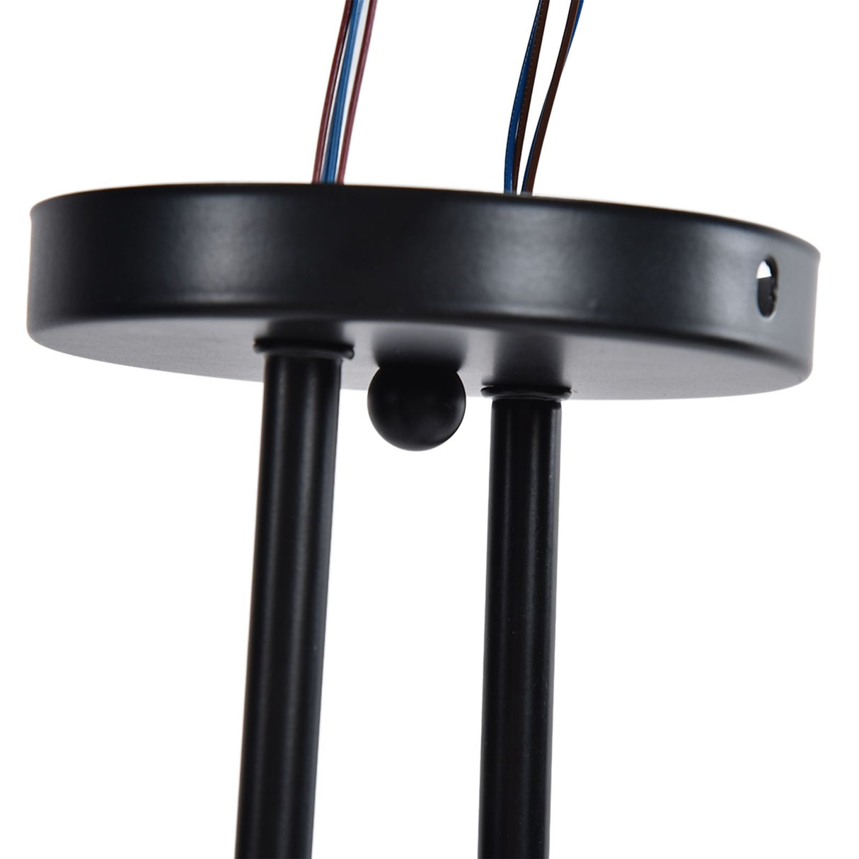 4 Light Ceiling Mount Lamp 360° Rotation Adjustable Wrought Iron Ceiling Light for Dining Room Kitchen Office 110‑220V