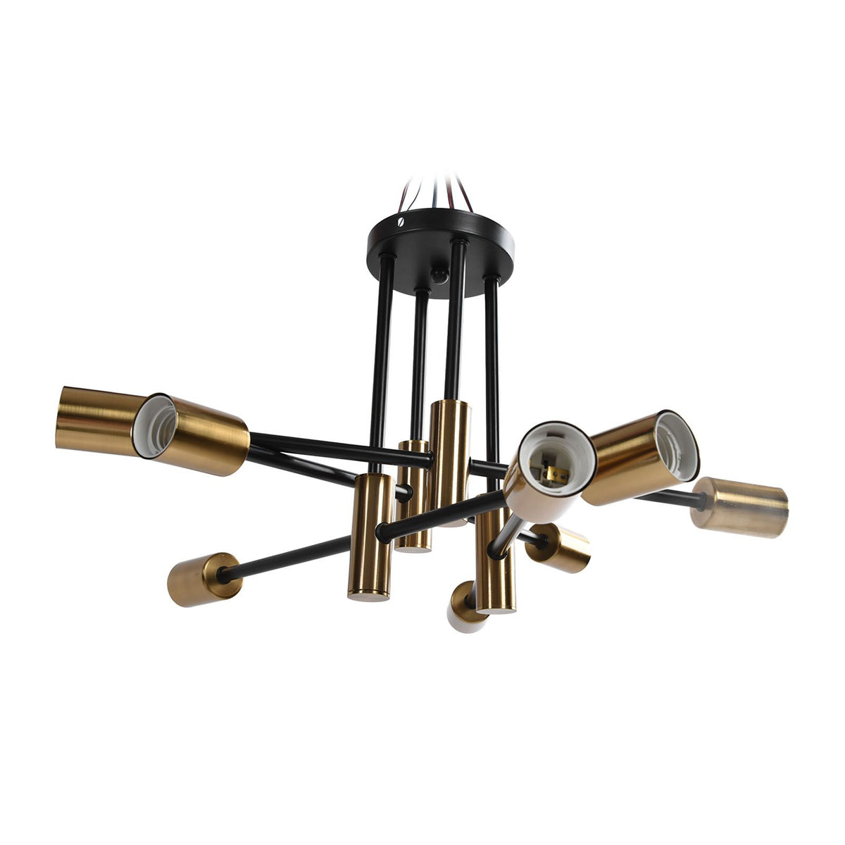 8 Light Ceiling Light Modern E27 Chandelier Lighting for Dining Room Living Room Kitchen Restaurant 110‑220V