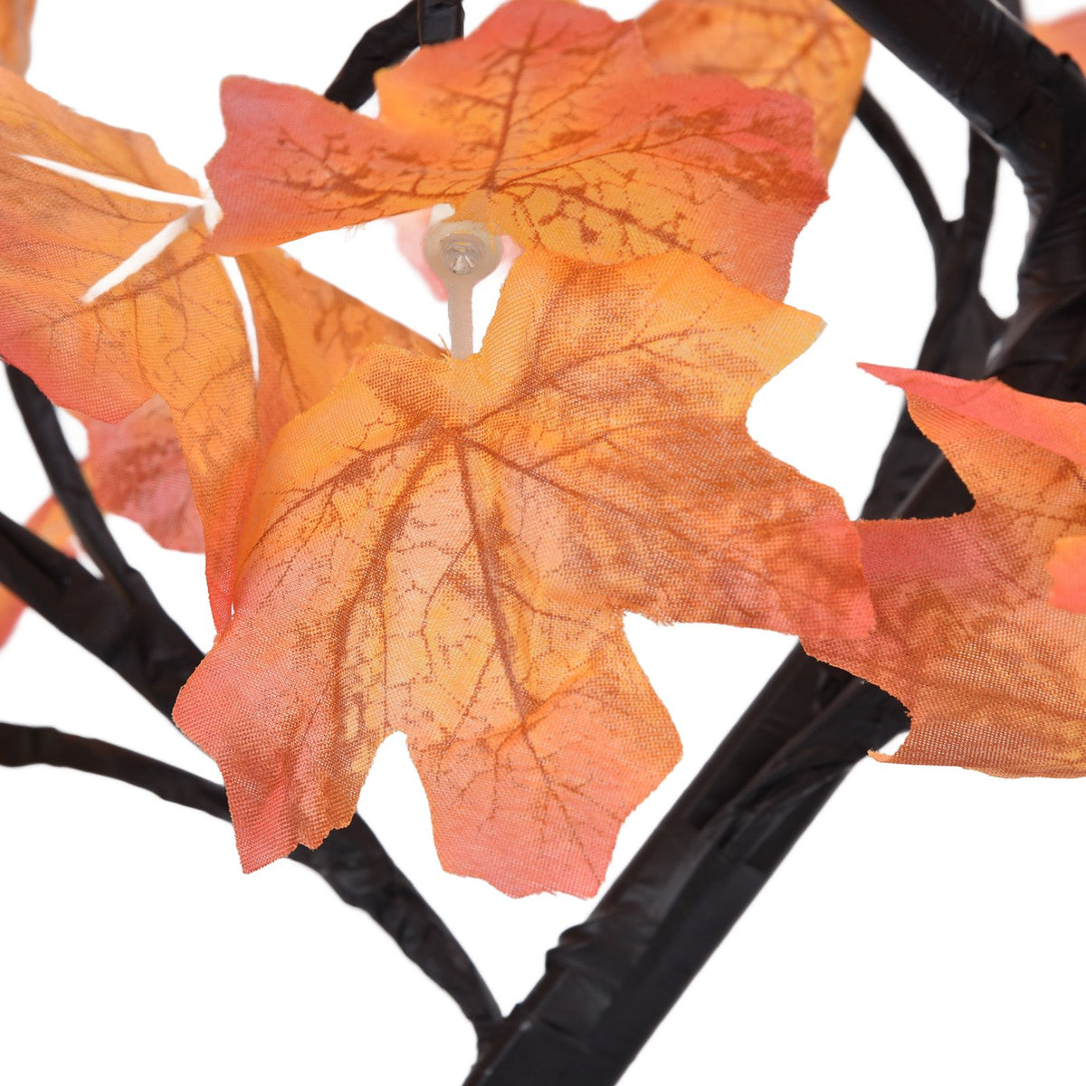Fall Tree LED 24 Lights Warm Light Beads Romantic Style USB Power Supply Fall Light Up Thanksgiving Tree 5V