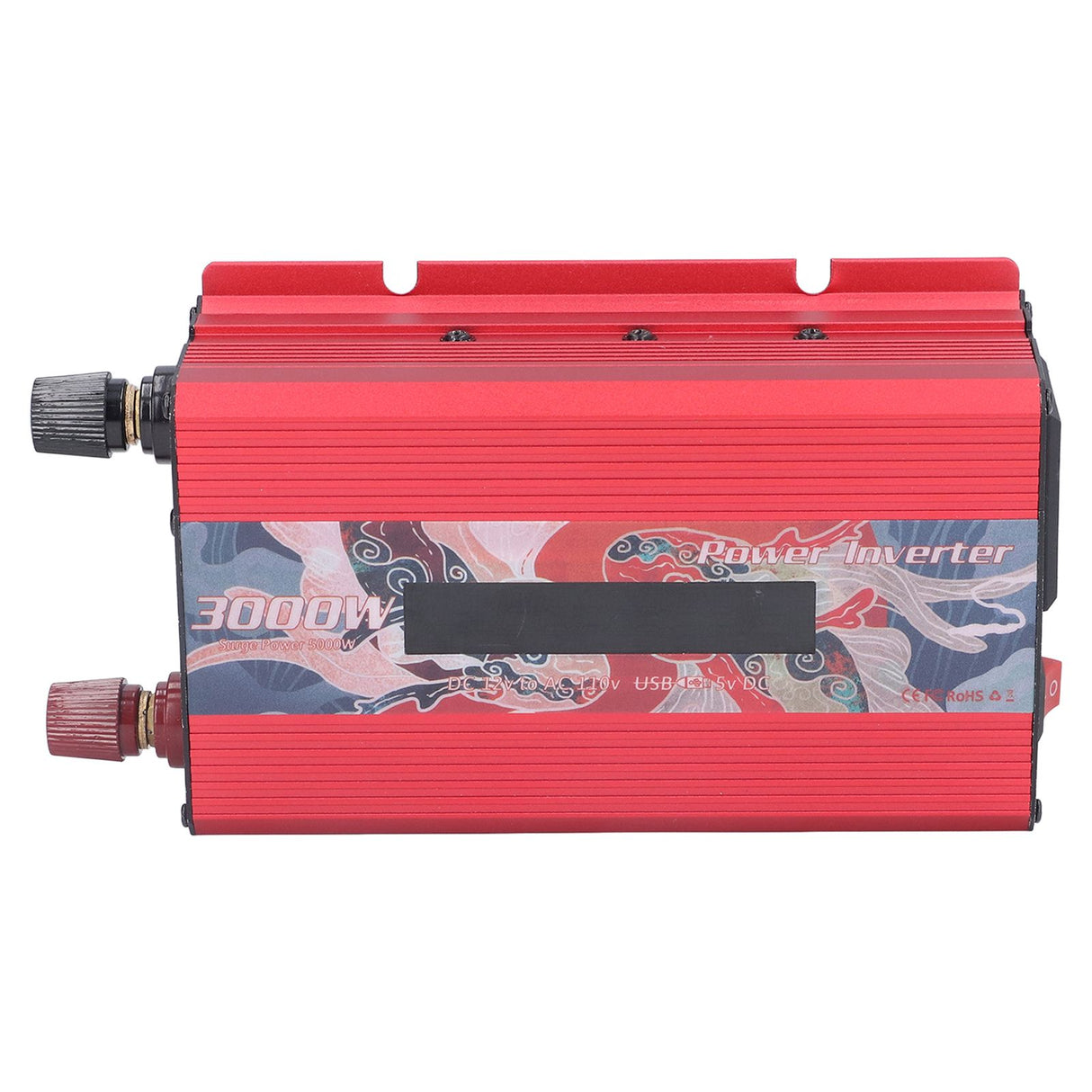 Pure Sine Wave Inverter DC 12V to AC 110V Multifunctional Power Battery Converter for Electrical ApplianceRed